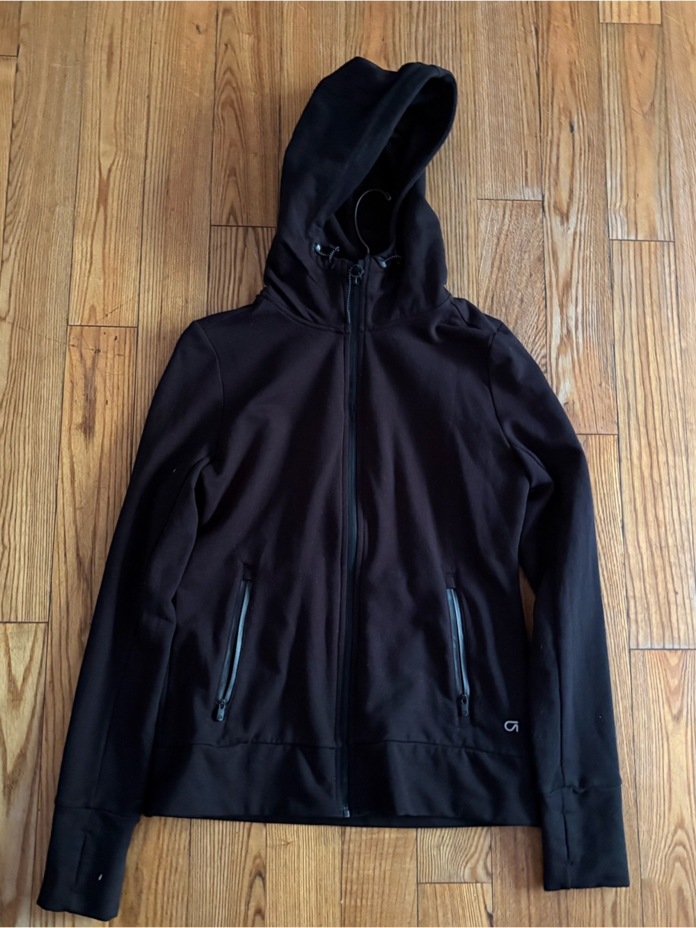 GAPFit Black Hooded Jacket